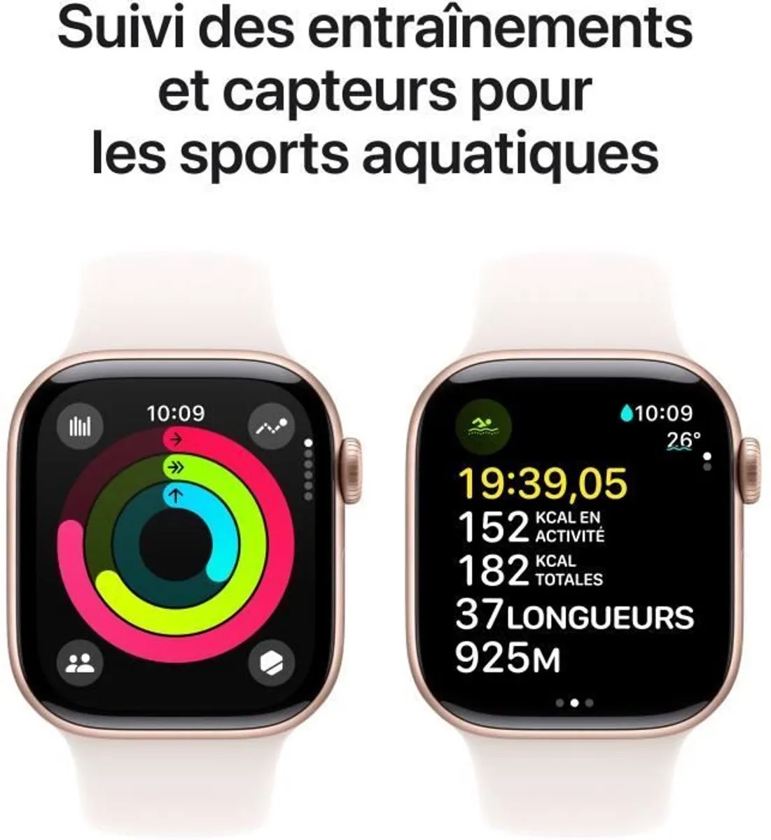 Apple Watch Series 10 Cellular 42mm - Roségoud - M/L - afbeelding 6 van 6