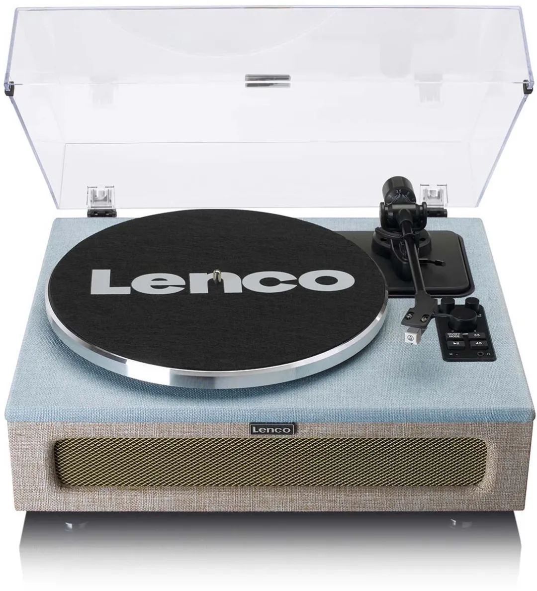 Lenco LS-440BUBG Platenspeler - Blauw-Taupe - afbeelding 6 van 6