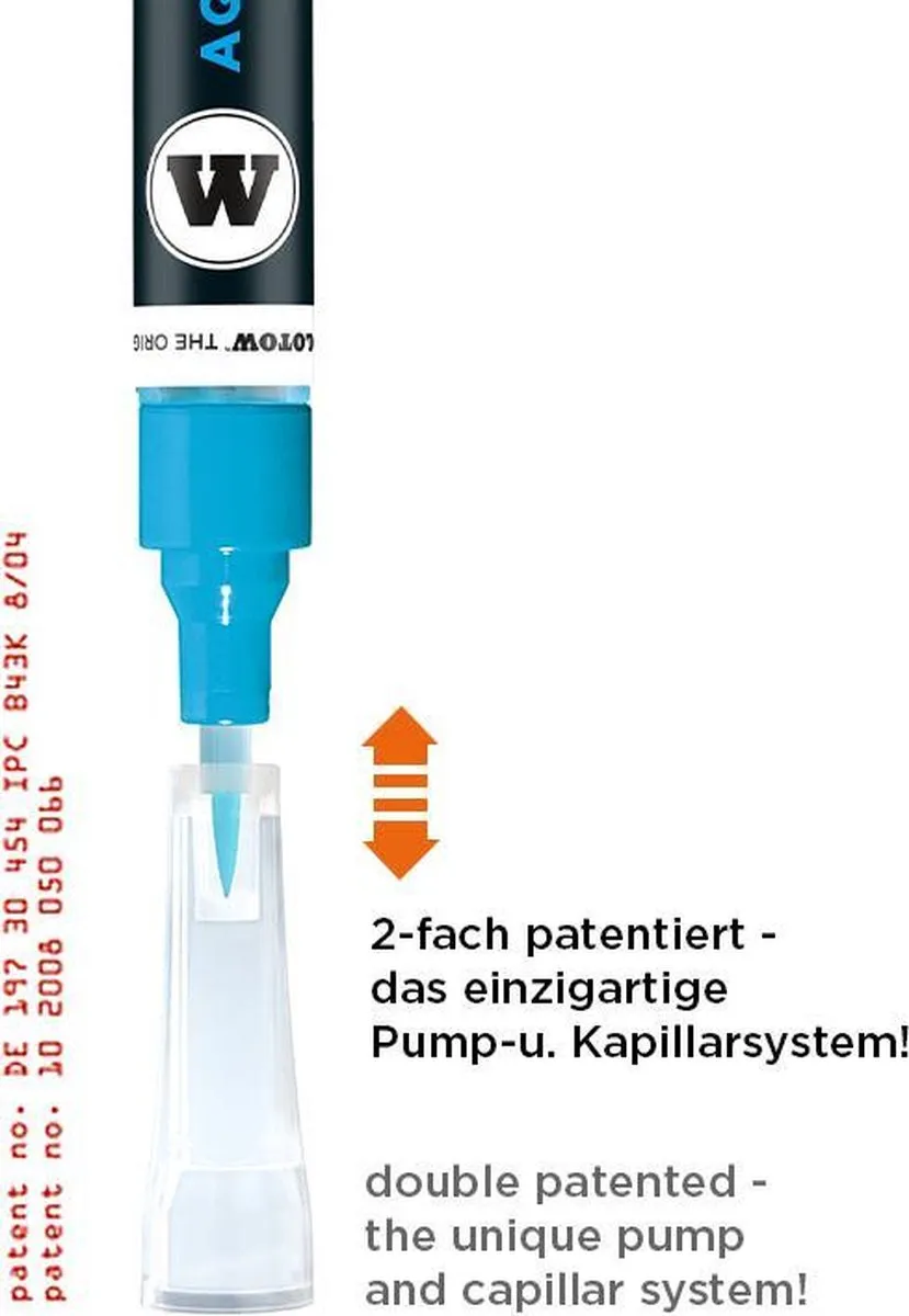 Molotow Grafx Aqua Ink Pump Softliner Cyaan