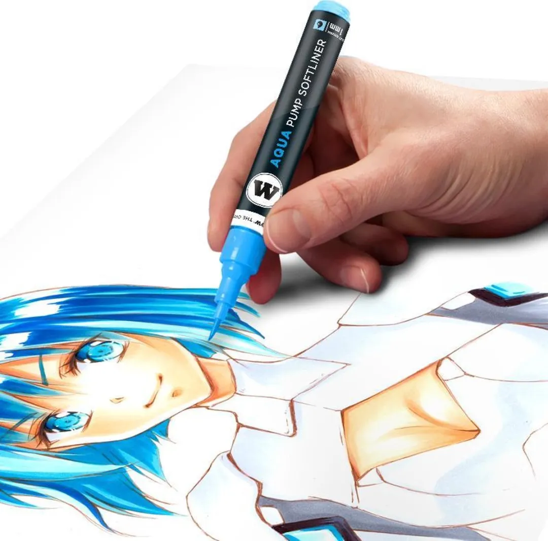 Molotow Grafx Aqua Ink Pump Softliner Cyaan