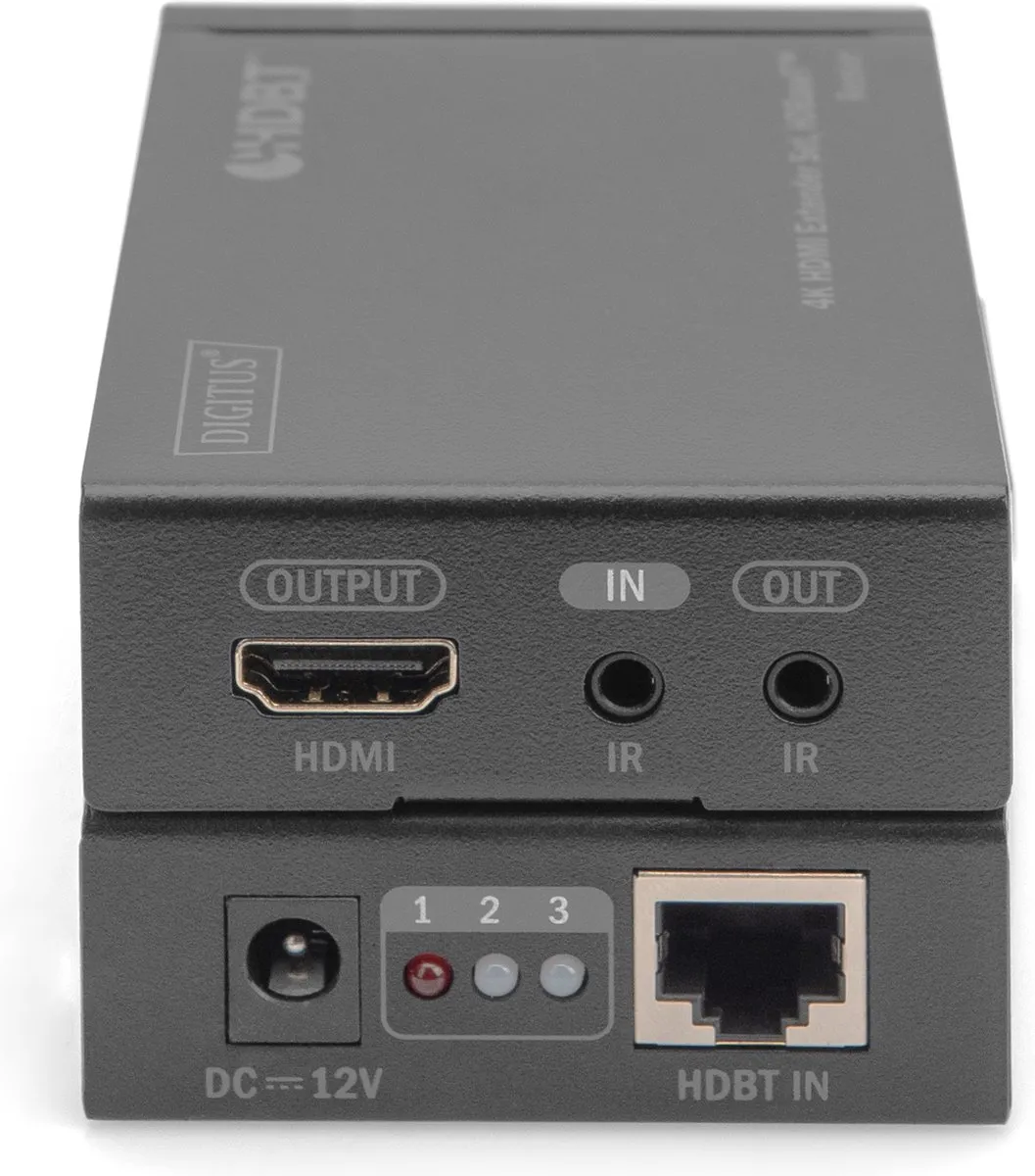 Digitus DS-55500 HDMI Extender - 70m via RJ45 - Zwart