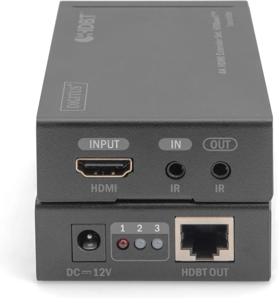 Digitus DS-55500 HDMI Extender - 70m via RJ45 - Zwart
