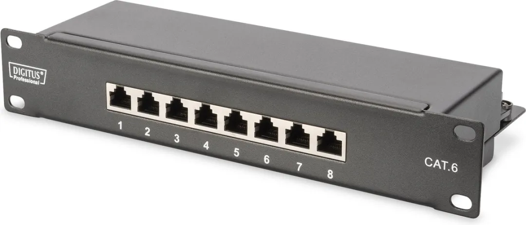 Digitus DN-10-SET-1-B Vrijstaand Rack 6U - 4000W - Zwart
