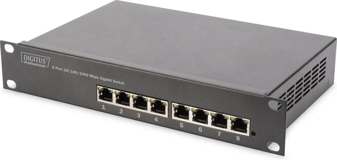Digitus DN-10-SET-1-B Vrijstaand Rack 6U - 4000W - Zwart