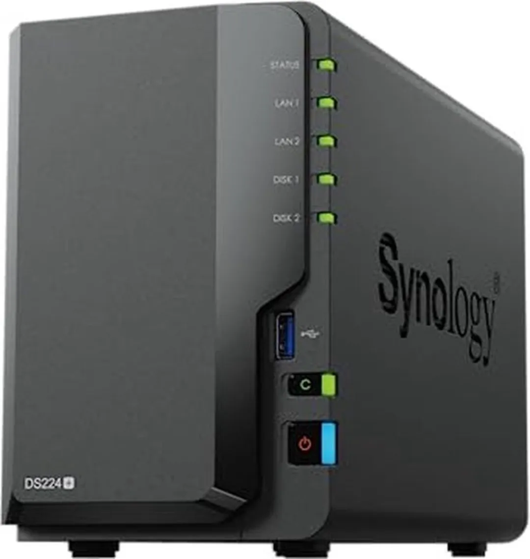Synology DS224+ NAS - 2 Bays - 2GB DDR4