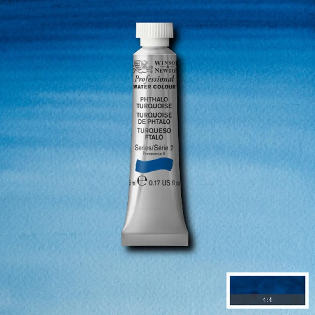 Winsor & Newton Professional Aquarelverf Phthalo Turquoise 5ml