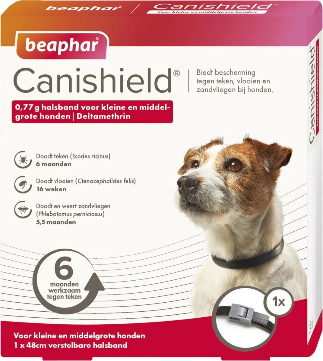 Beaphar Canishield Parasietenband Hond S/M