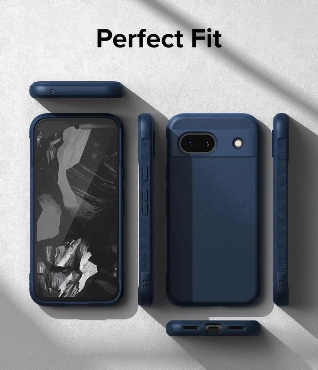 Ringke Onyx Hoesje Google Pixel 8a - Blauw - afbeelding 6 van 6