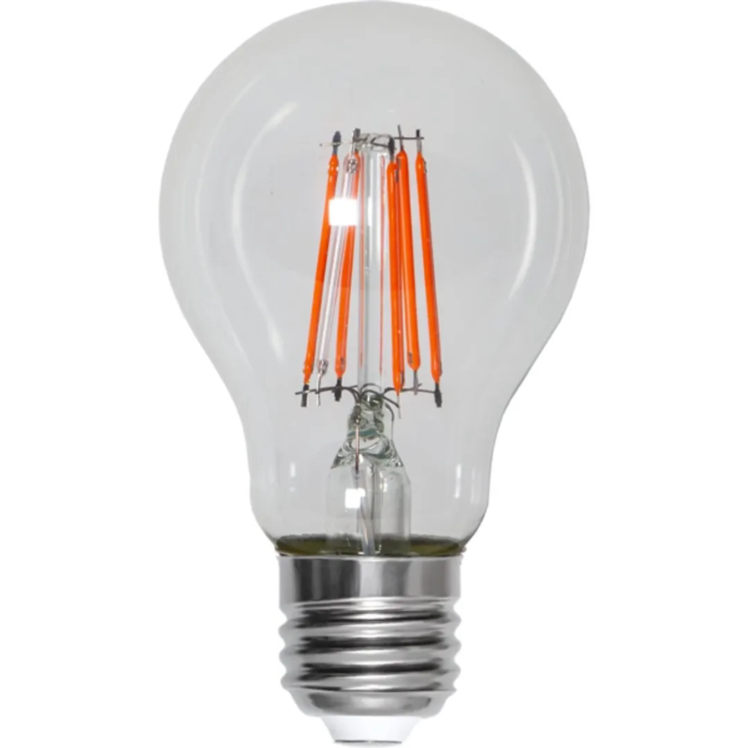 Star Trading Standaard Bol E27 6.5W Rood - 5 Stuks