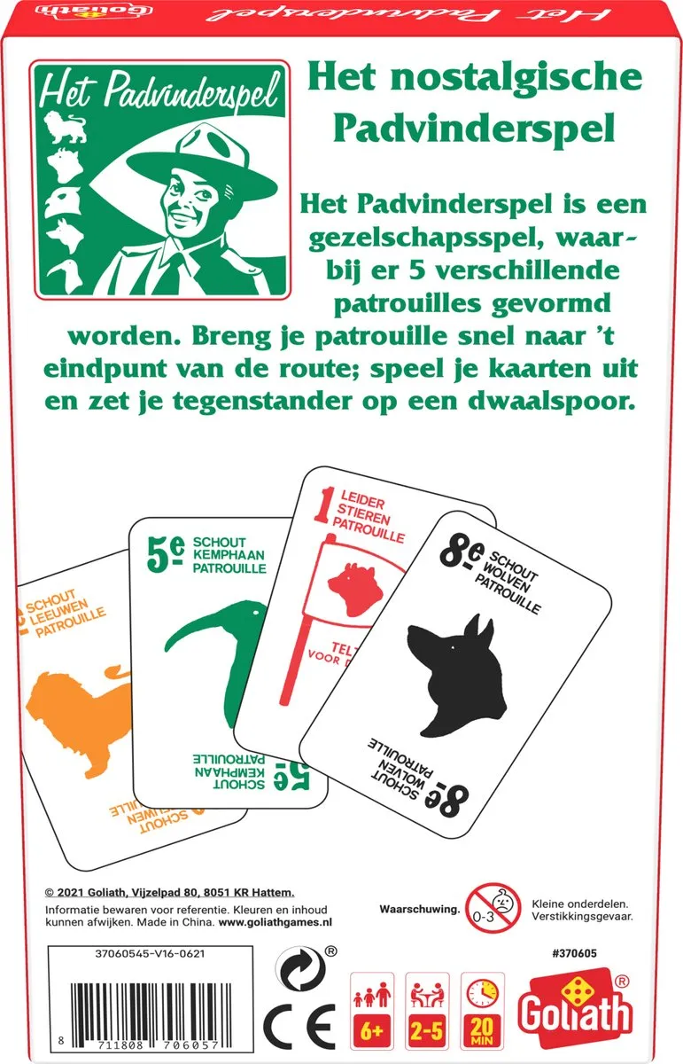 Goliath Het Padvinderspel Kaartspel - 70605