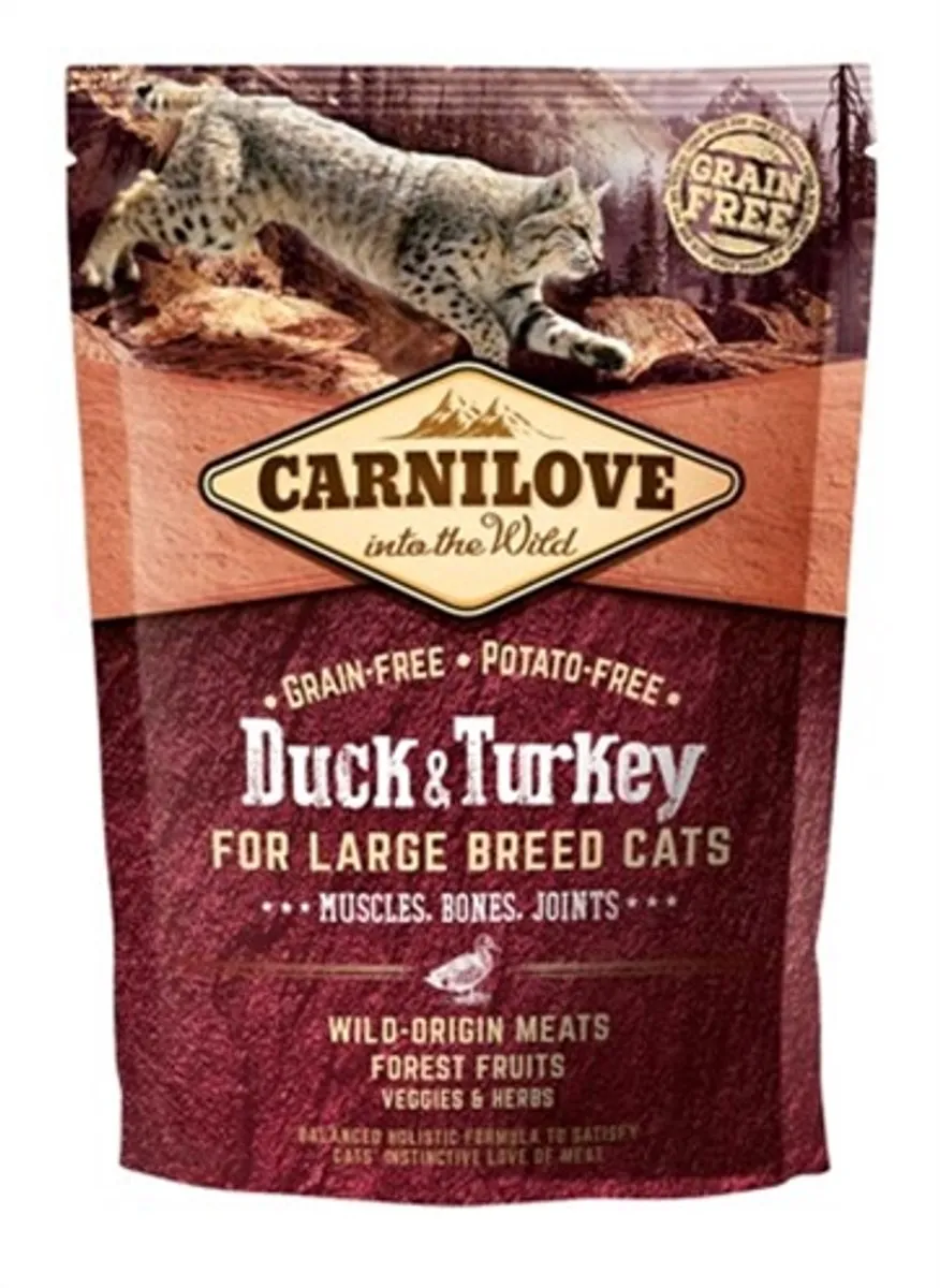 Carnilove Eend & Kalkoen Large Breed 6kg