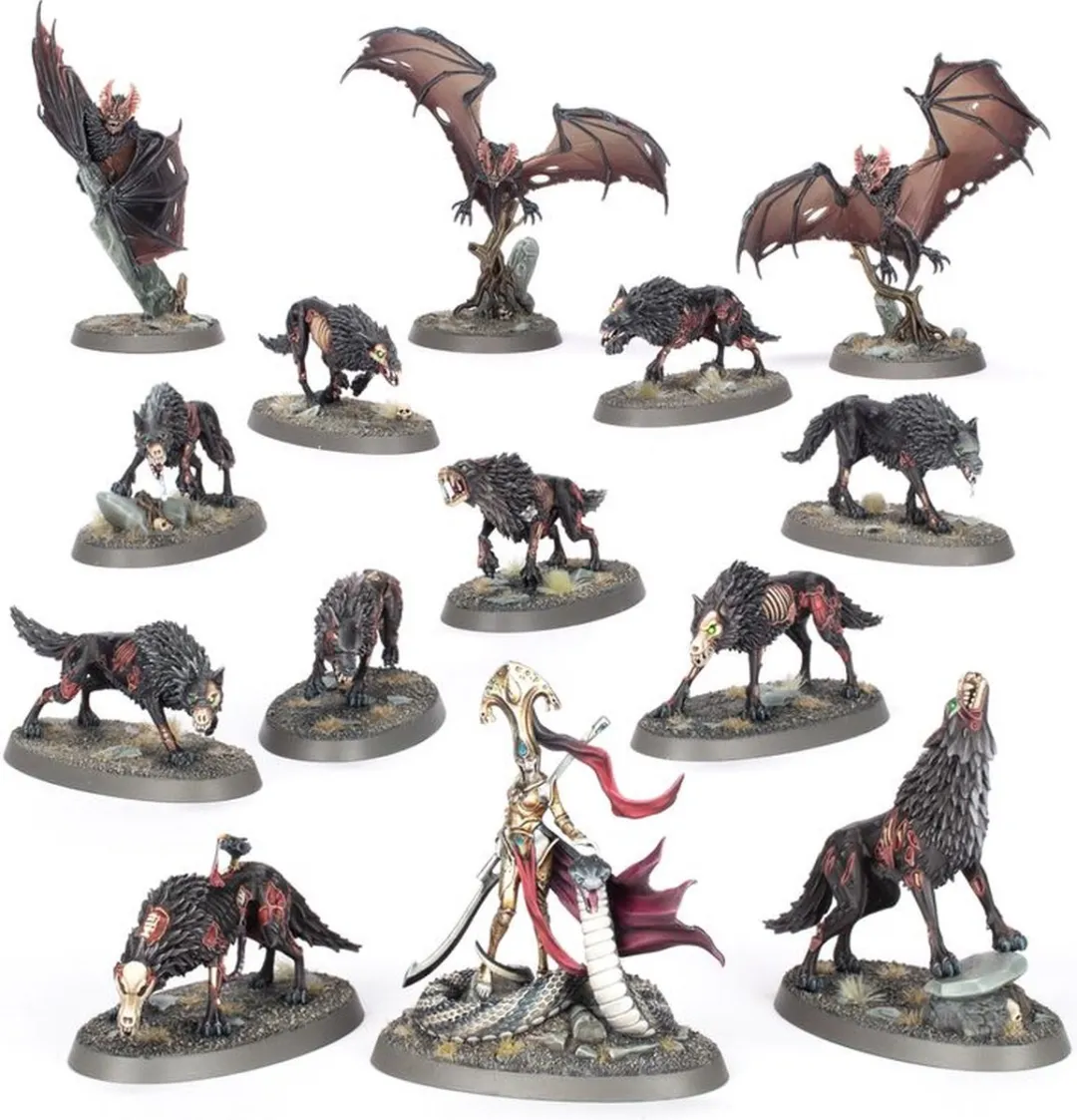 Games Workshop Warhammer Age of Sigmar Soulight Gravelords Fang of the Blood Queen 91-43