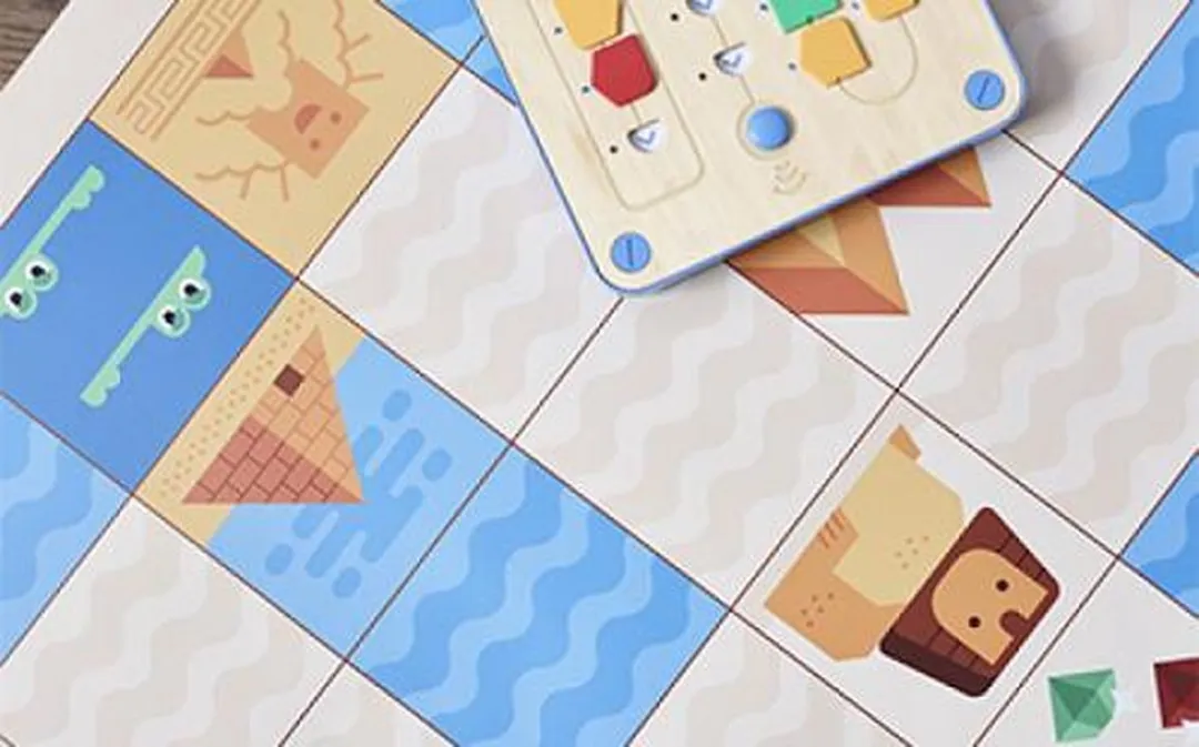 Primo Toys STEM Robotics Uitbreidingsset Cubetto STEM Coding avontuurset Het oude Egypte