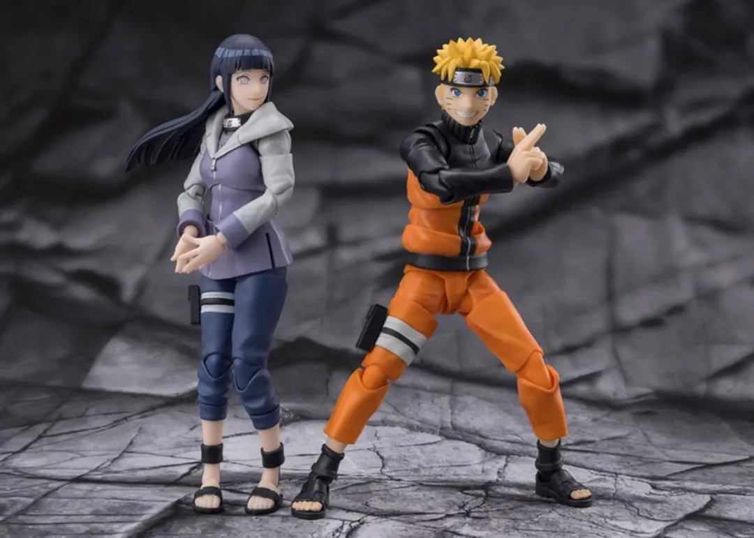 Bandai Tamashii Nations Naruto S.H.Figuarts Hinata Hyuga Action Figure - 13cm - Multi