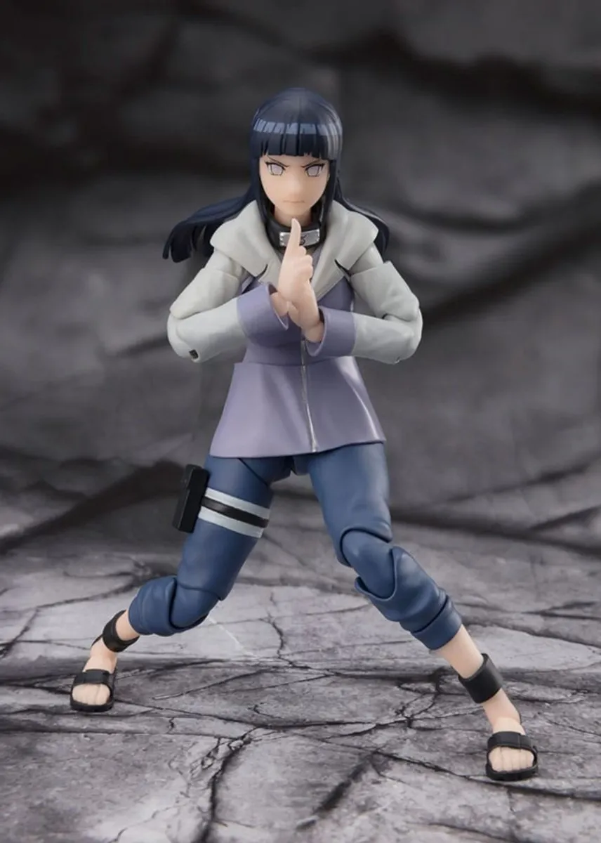 Bandai Tamashii Nations Naruto S.H.Figuarts Hinata Hyuga Action Figure - 13cm - Multi