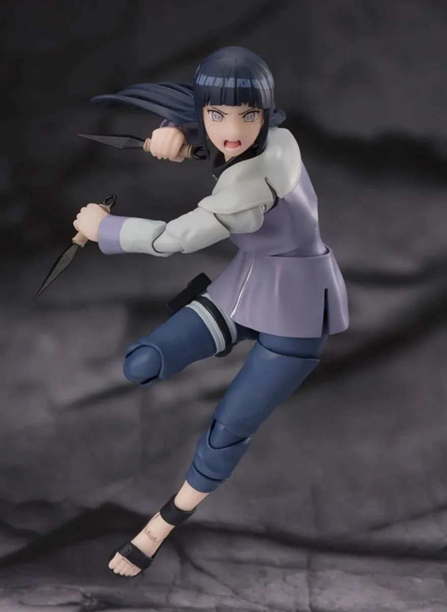 Bandai Tamashii Nations Naruto S.H.Figuarts Hinata Hyuga Action Figure - 13cm - Multi