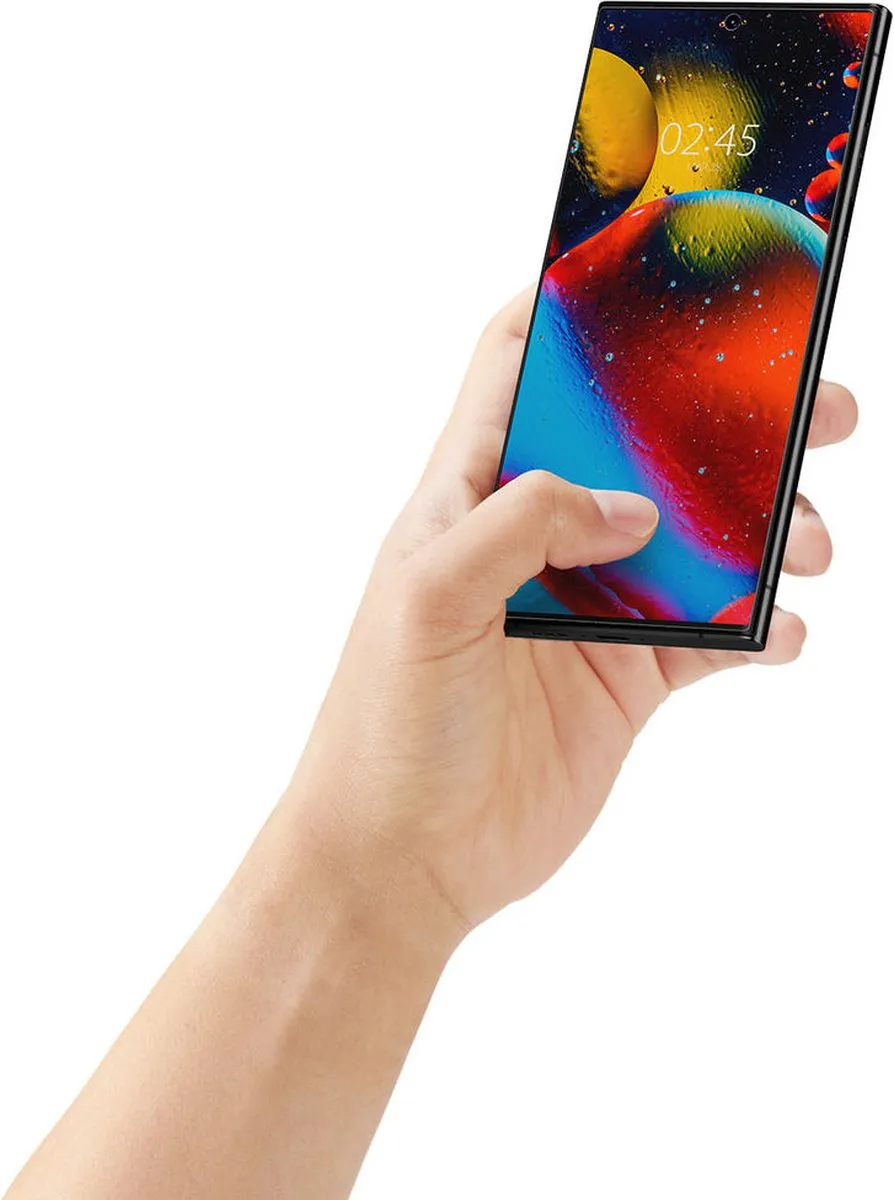 Spigen Neo Flex Solid Screenprotector S23 Ultra - 2 Stuks - afbeelding 6 van 6