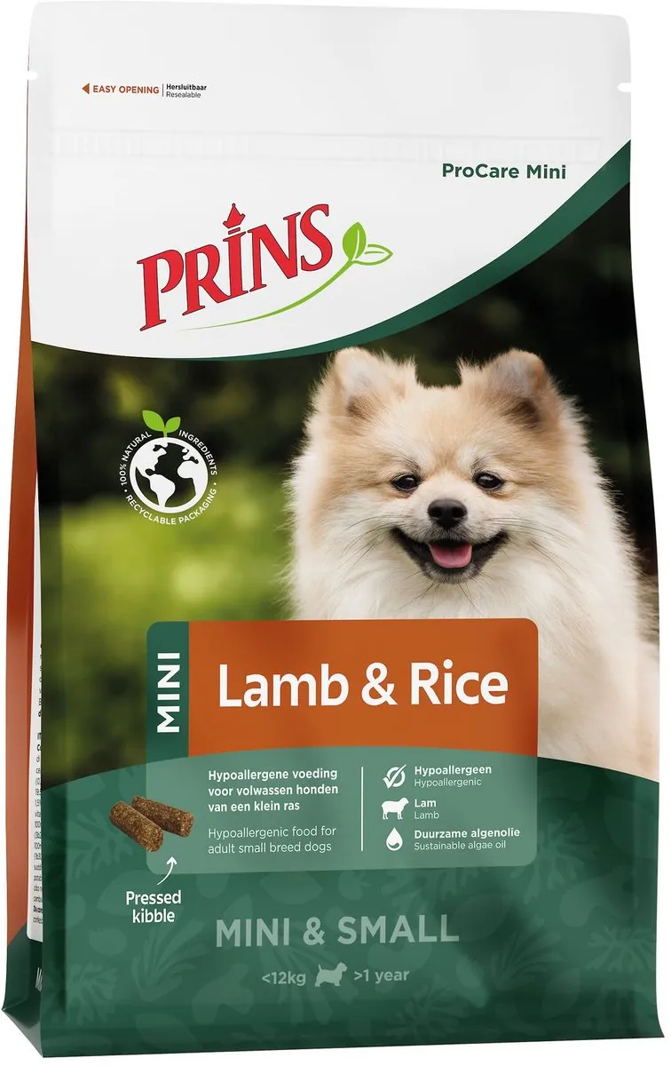 Prins ProCare Mini Lamb & Rice 12kg