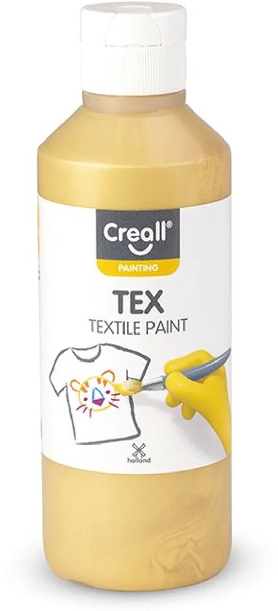 Creall Tex Stoffenverf Goud 250ml - afbeelding 6 van 6