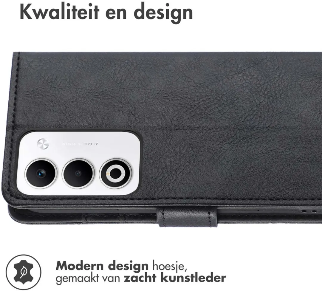 imoshion Hoesje Oppo A5 5G - 3 Pasjes - Zwart