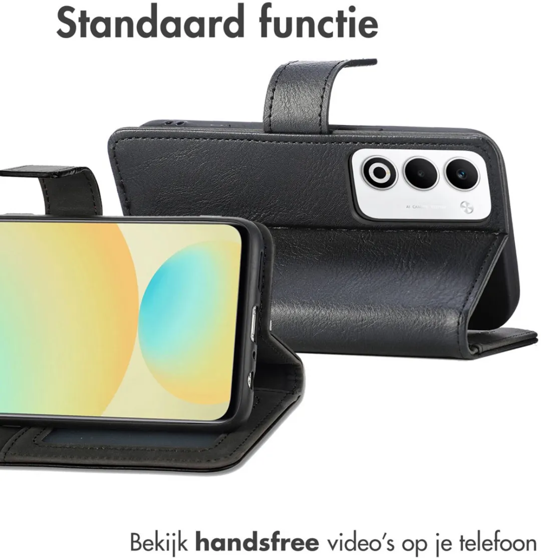 imoshion Hoesje Oppo A5 5G - 3 Pasjes - Zwart