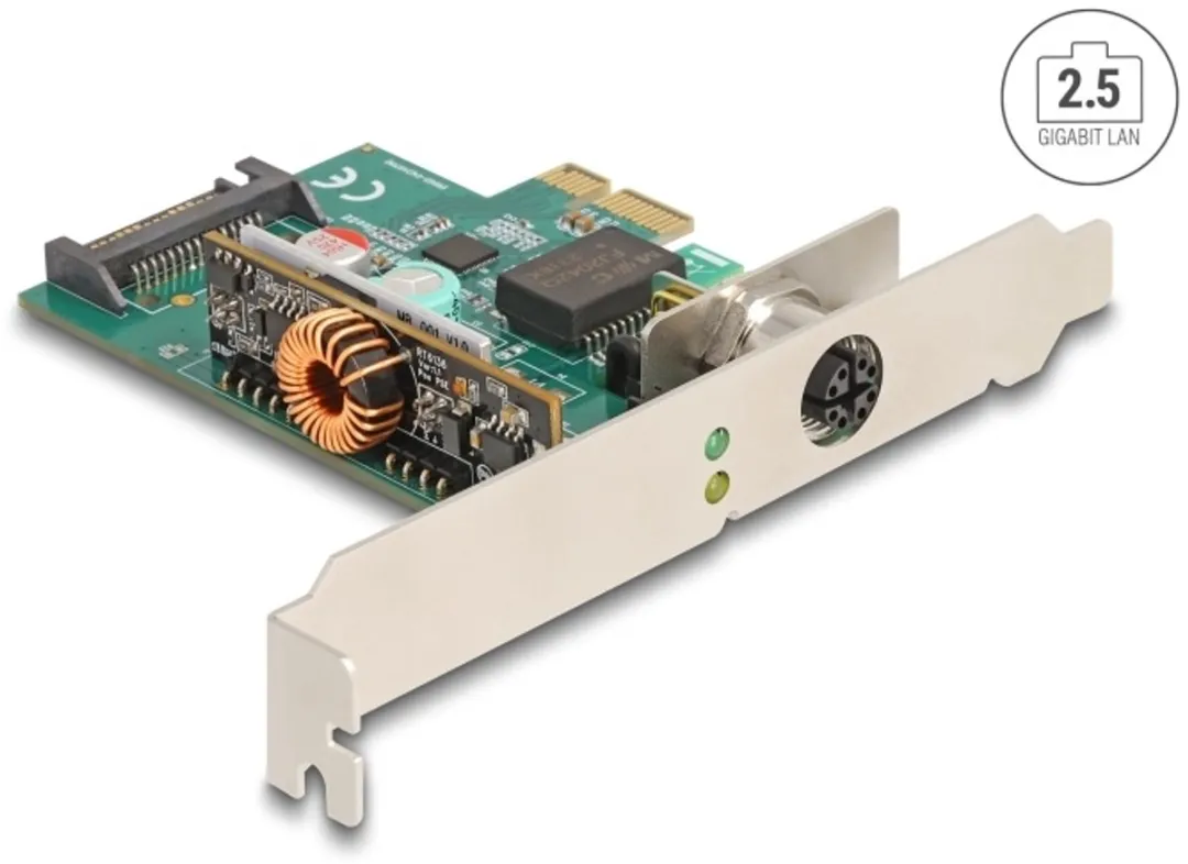 Delock 90760 PCIe 2.5Gbps LAN Kaart