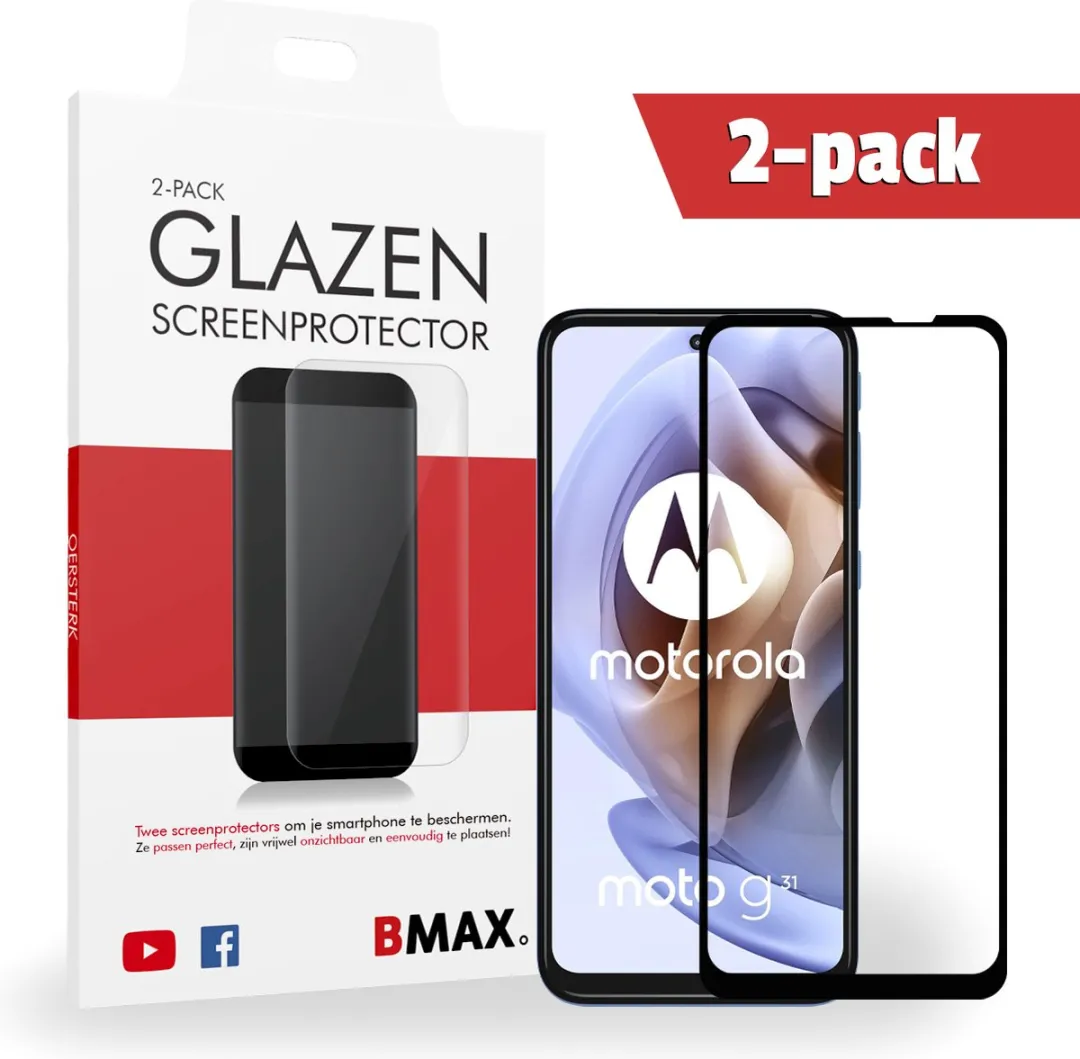BMAX Screenprotector Motorola Moto G31