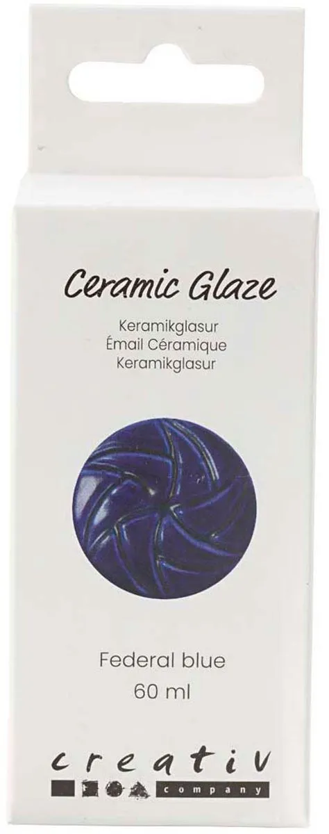 Creativ Company Keramiek Glazuur Federal Blue 60ml