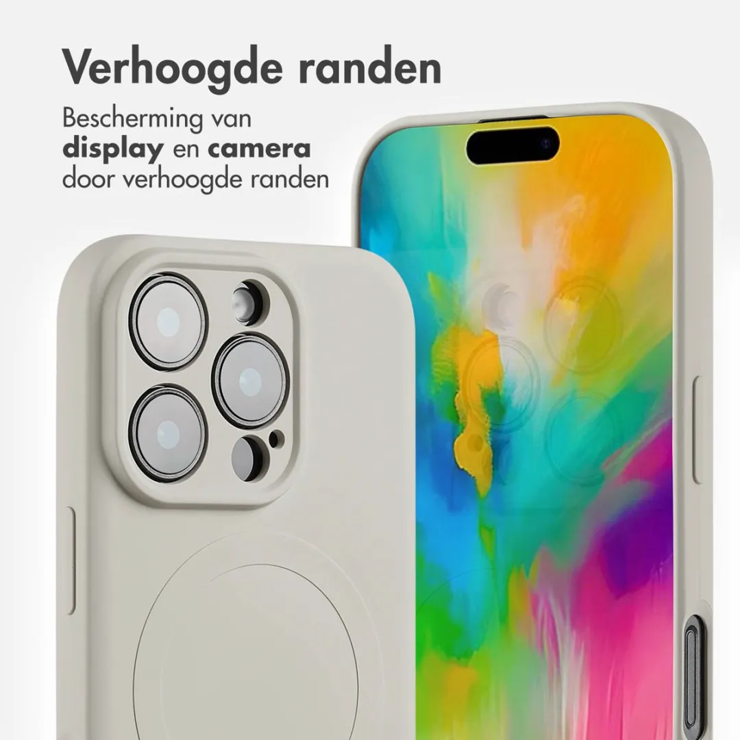Imoshion Hoesje iPhone 16 Pro - MagSafe Beige