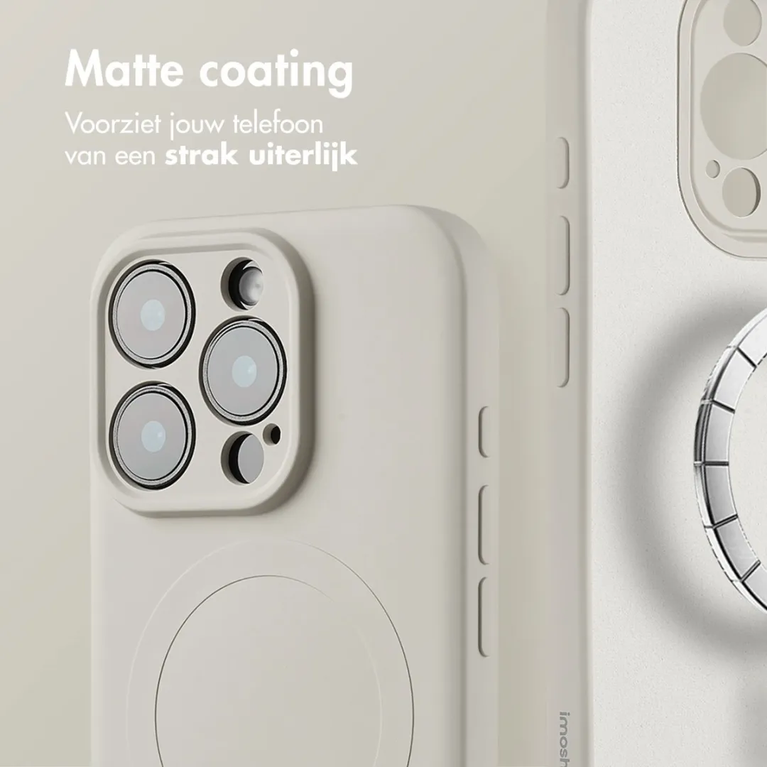 Imoshion Hoesje iPhone 16 Pro - MagSafe Beige