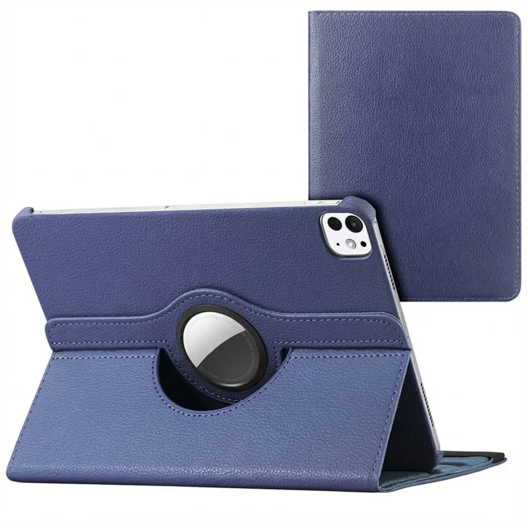 Imoshion SH00074613 Tablethoes - Apple iPad Pro 11 360° Bookcase - Donkerblauw