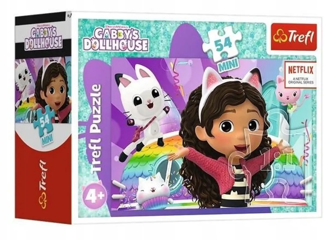 Trefl Gabby's Poppenhuis Puzzel 54 Stuks - Multi