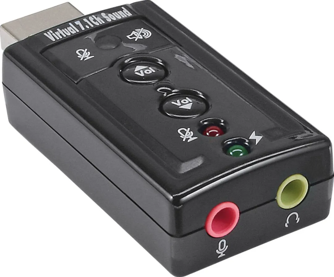 InLine USB Optische Geluidskaart 33051C