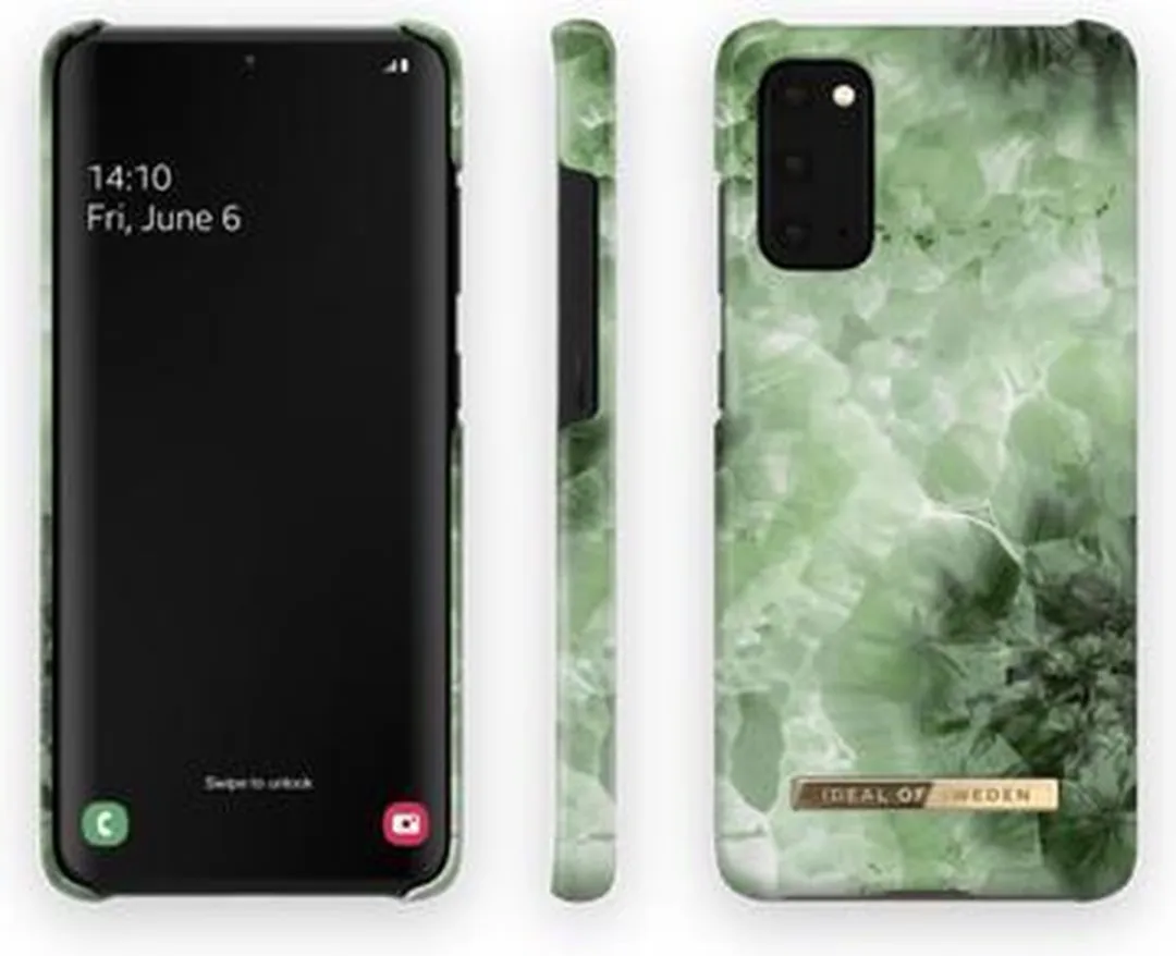 iDeal of Sweden Fashion Case Galaxy S20 - Crystal Groen - IDFCAW20-S11E-230