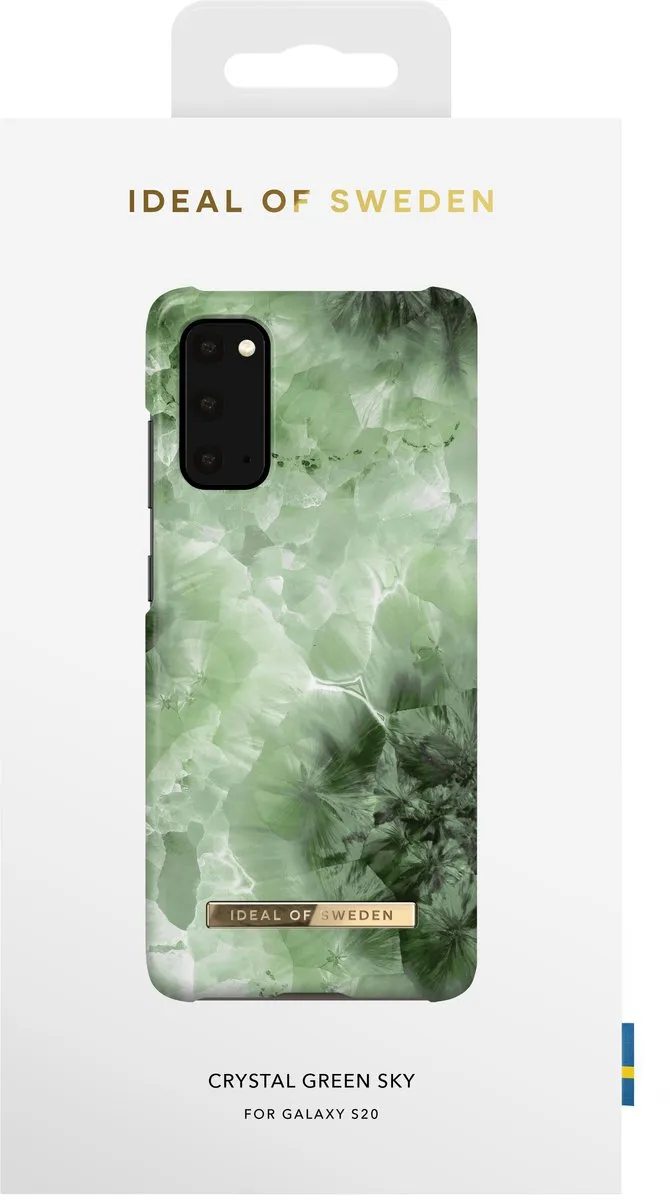 iDeal of Sweden Fashion Case Galaxy S20 - Crystal Groen - IDFCAW20-S11E-230