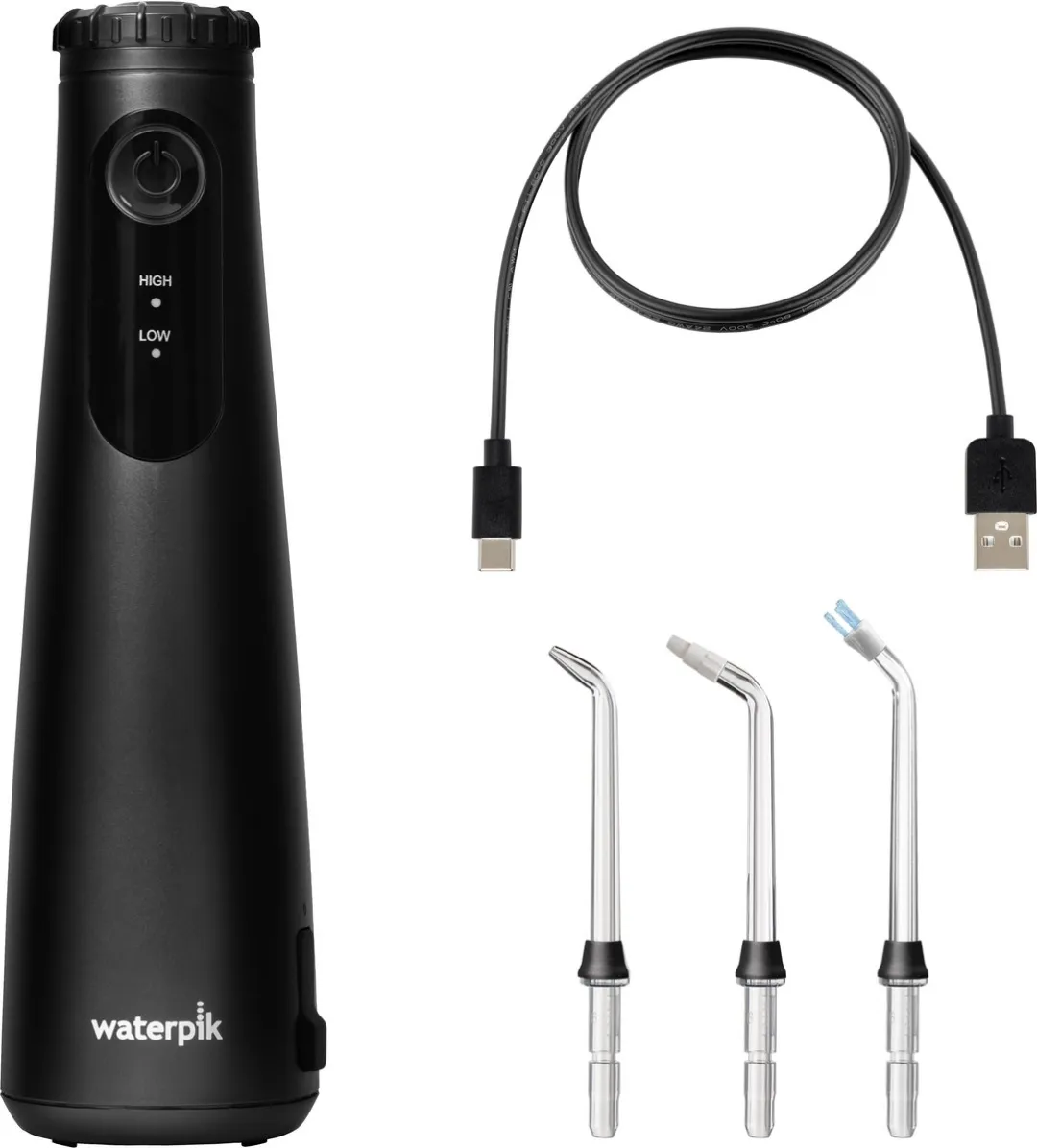Waterpik WF-26EU012 Waterflosser Cordless - 2 Snelheden - Zwart