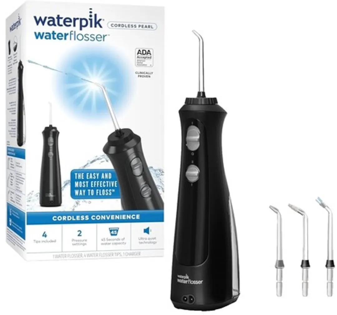 Waterpik WF-26EU012 Waterflosser Cordless - 2 Snelheden - Zwart