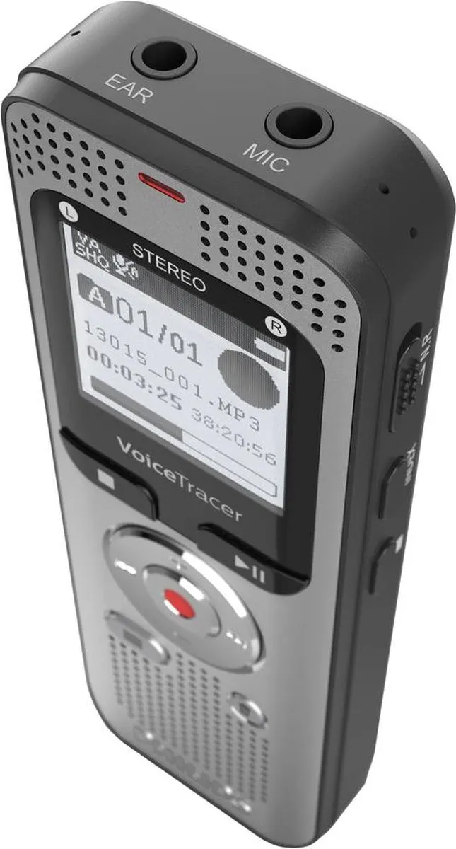 Philips DVT2015 Audio Recorder - 8GB - Zilver - afbeelding 6 van 6