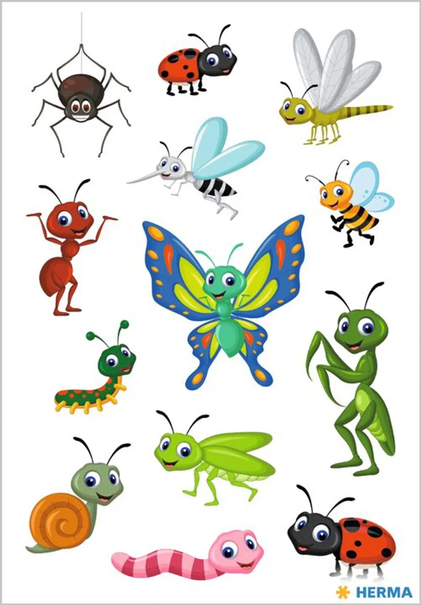 Herma Stickers Kleine Kruipdiertjes