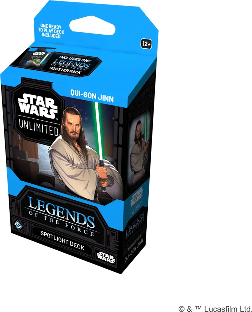 Fantasy Flight Games Star Wars Unlimited Qui-Gon Jinn Deck - 2 Spelers