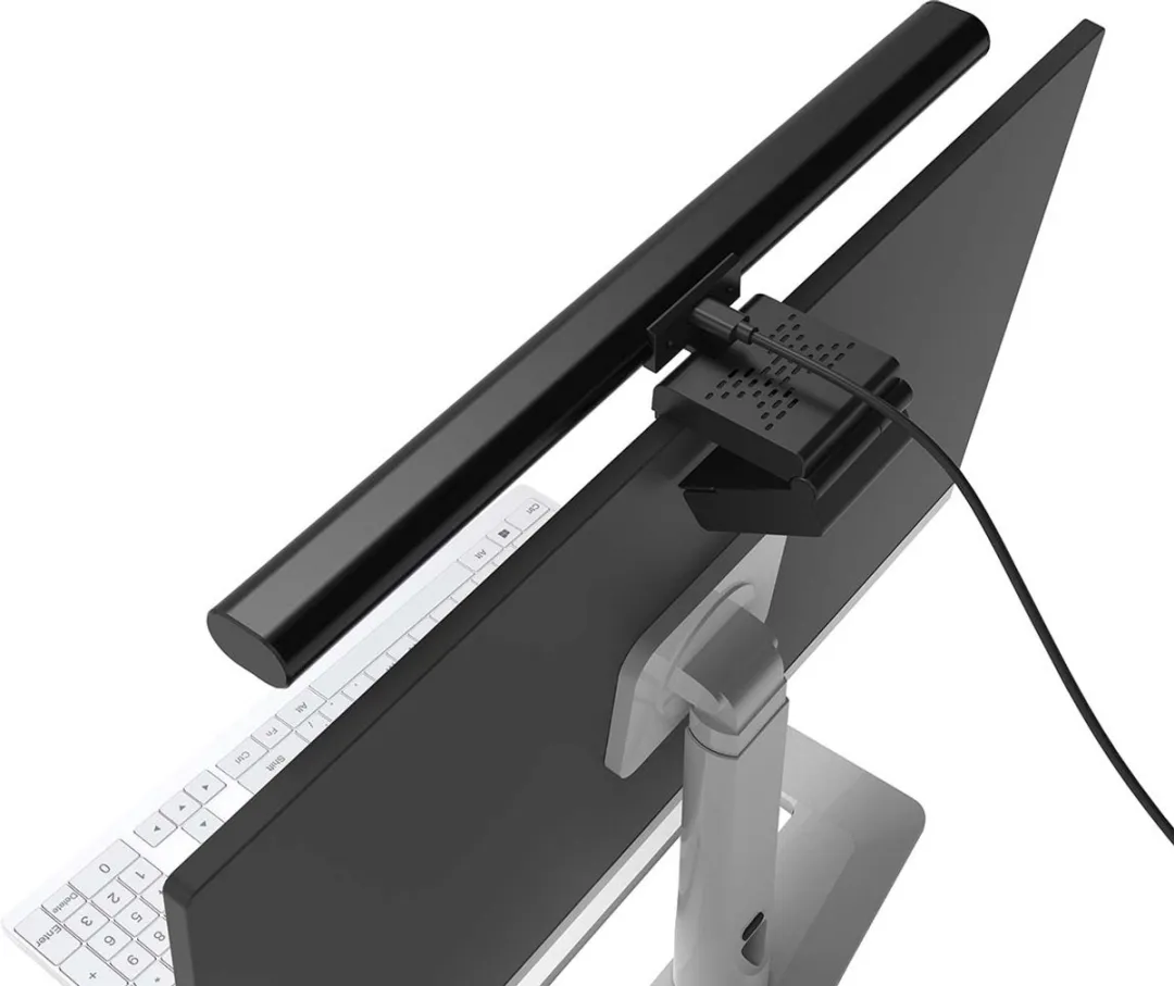 Nedis Monitor Lichtbalk Bureaulamp 40cm - Zwart - afbeelding 6 van 6