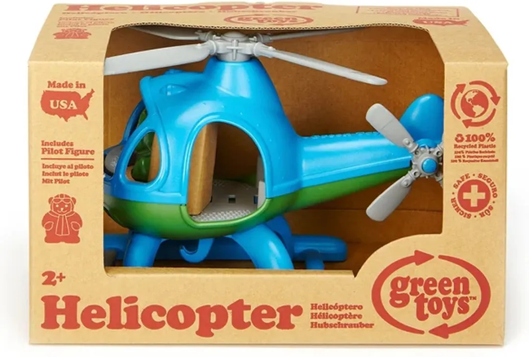 Green Toys Helikopter GTHELB1060 - Blauw