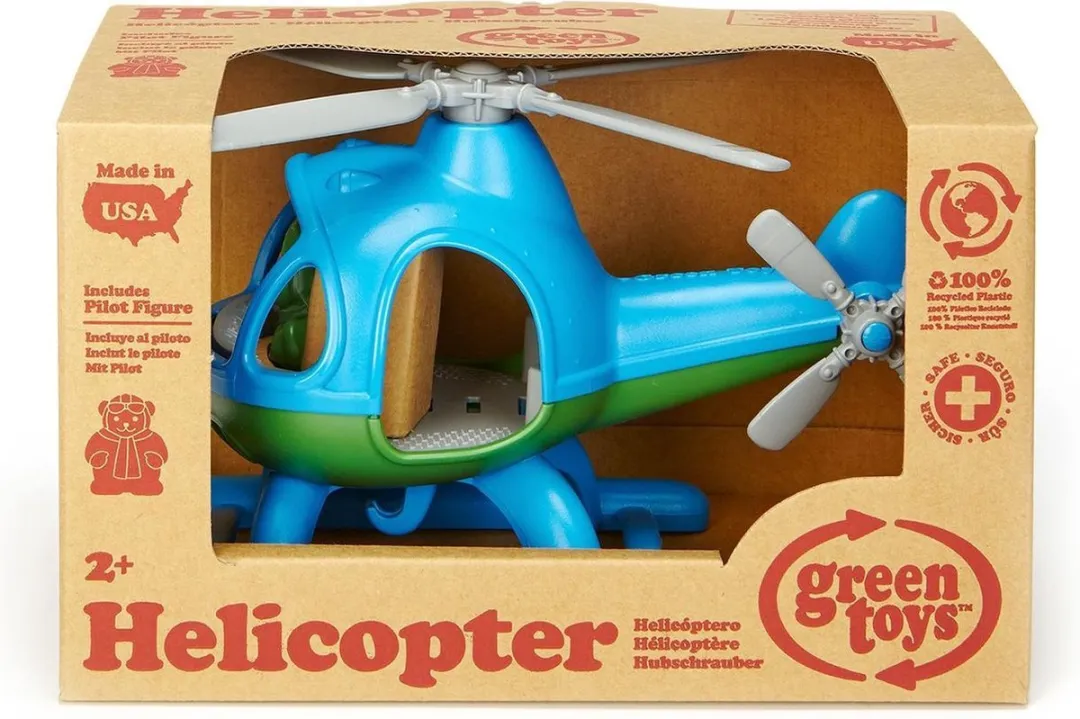 Green Toys Helikopter GTHELB1060 - Blauw
