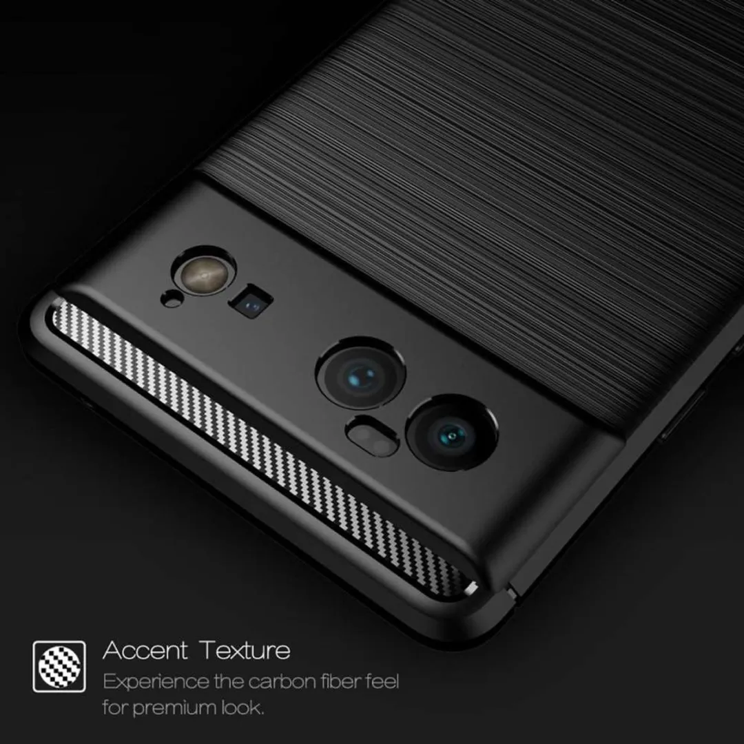 Just in Case Google Pixel 6 Stevig Hoesje - Black - afbeelding 6 van 6