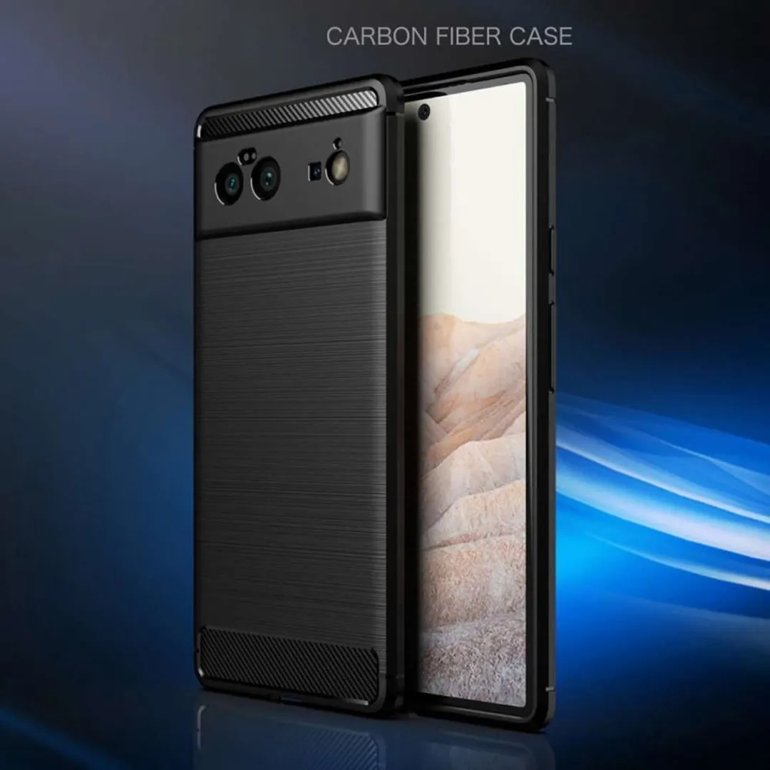 Just in Case Google Pixel 6 Stevig Hoesje - Black