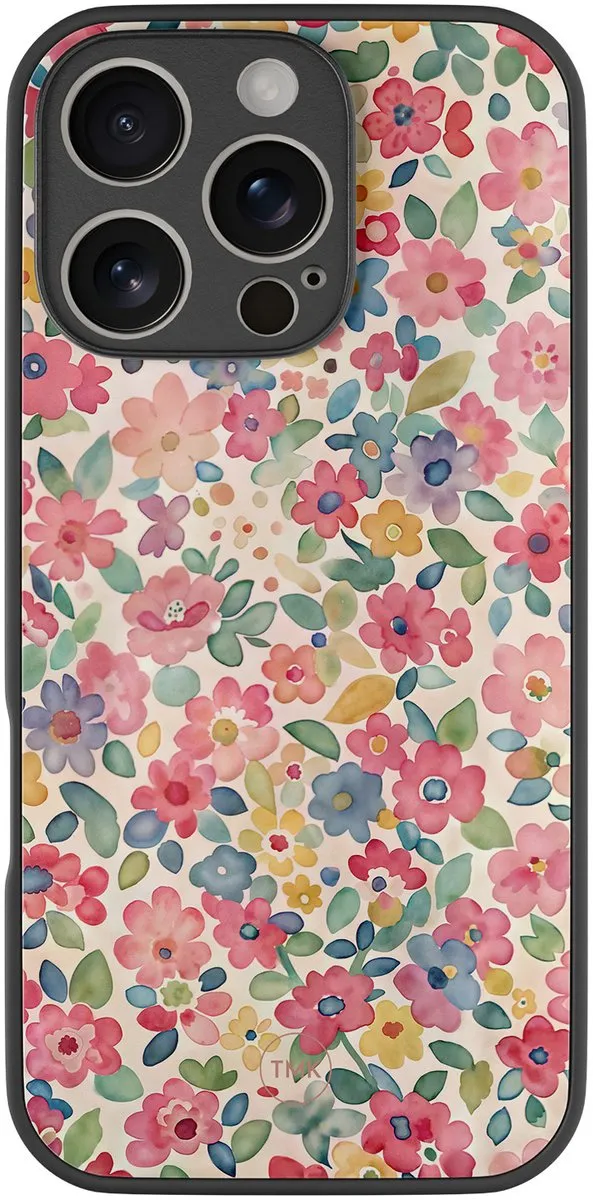 Casevibes iPhone 16 Pro Pastel Garden Hoesje