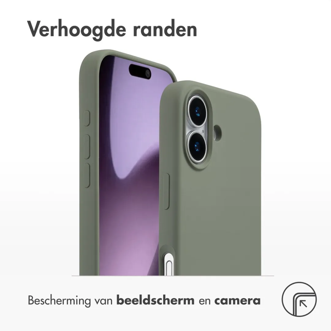 Accezz iPhone 17 MagSafe Hoesje - Olijfgroen - afbeelding 6 van 6