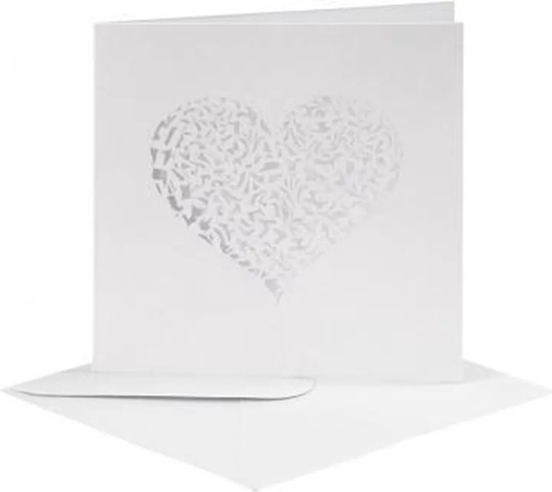 Creativ Company Kaarten & Enveloppen 13,5x13,5cm