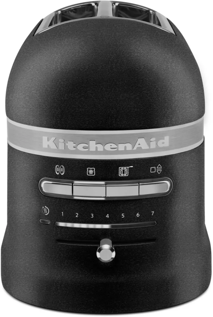KitchenAid Artisan 5KMT2204EBK Broodrooster 2 Sleuven - 1250W - Zwart