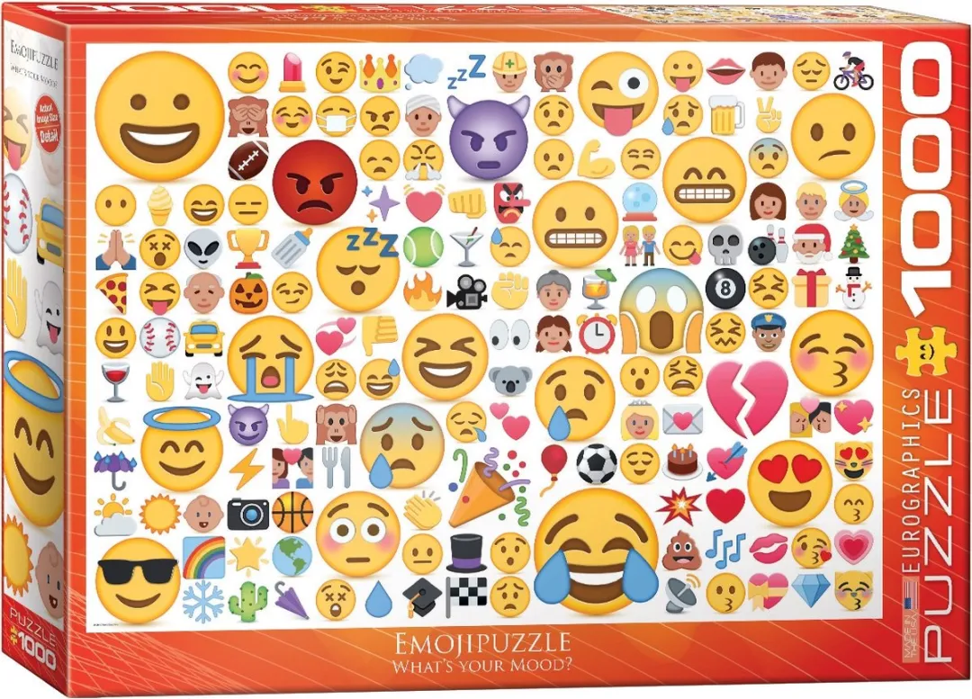 Eurographics Emojipuzzle What's Your Mood? 1000 Stuks